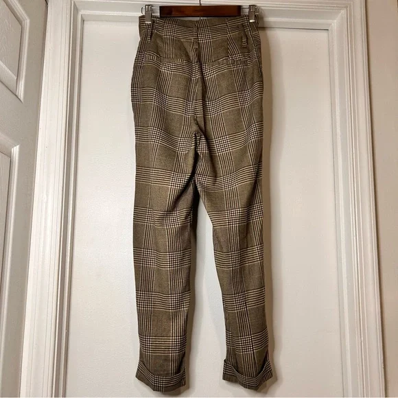 Wild Fable High-Waisted Plaid Pants - Size 2 - Picture 6 of 12